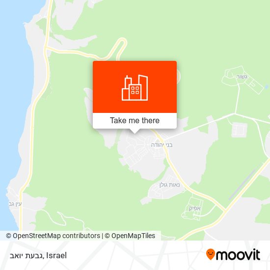 גבעת יואב map