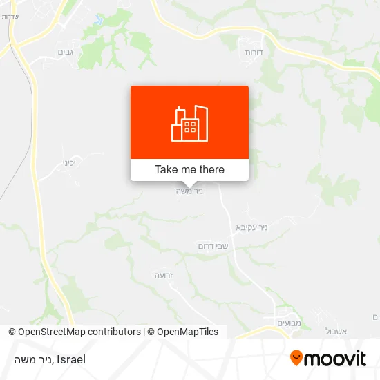 Карта ניר משה