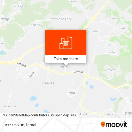 Карта מנשית זבדה