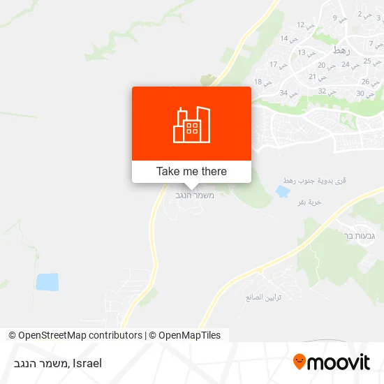 משמר הנגב map