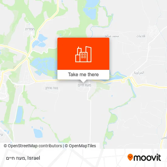 Карта מעוז חיים