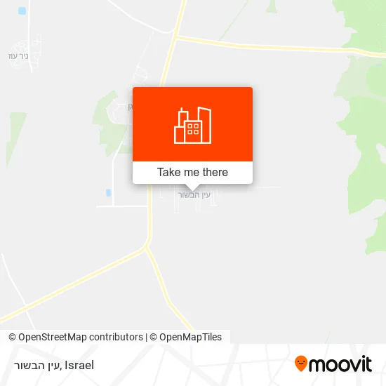 Карта עין הבשור