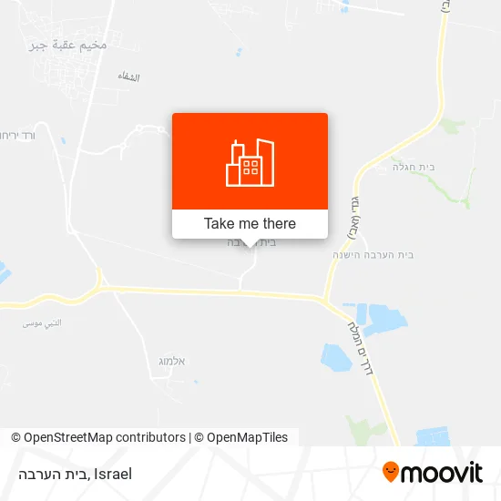 Карта בית הערבה