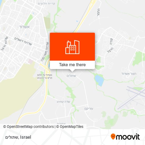 שתולים map
