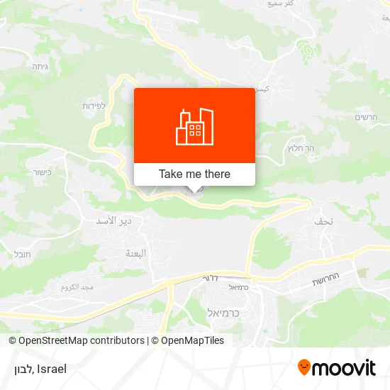 לבון map