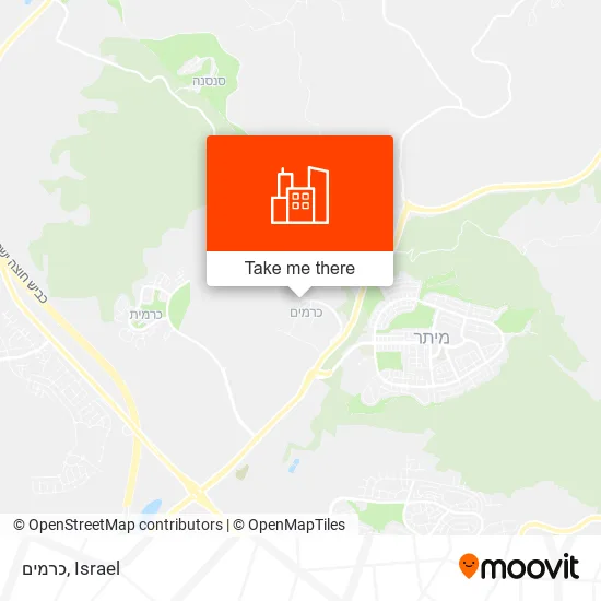 Карта כרמים