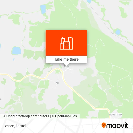 תירוש map