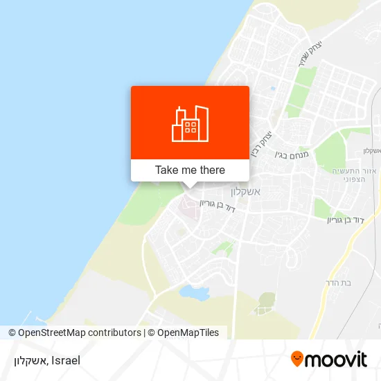 אשקלון map