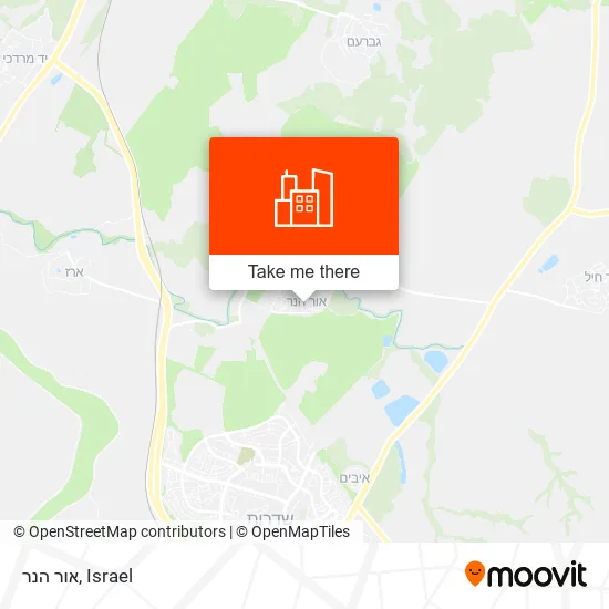 אור הנר map