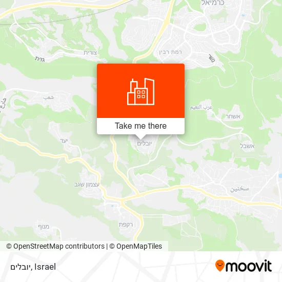 Карта יובלים