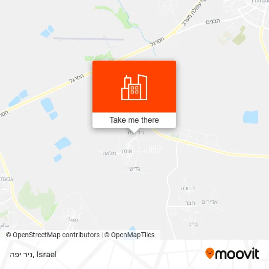 Карта ניר יפה