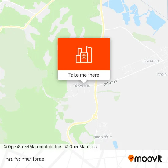 Карта שדה אליעזר
