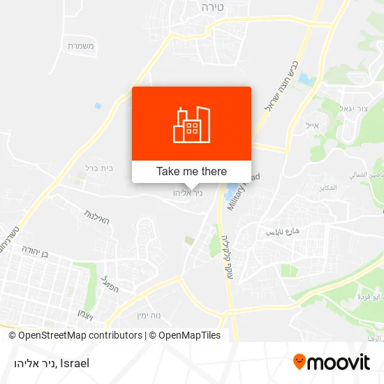 Карта ניר אליהו