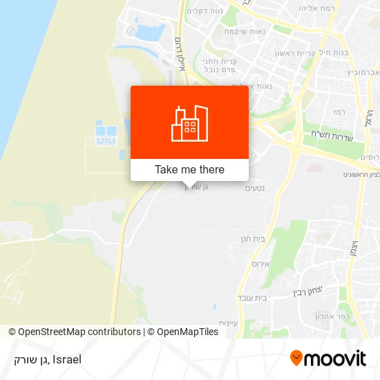 גן שורק map