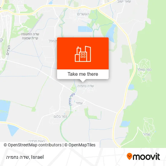 Карта שדה נחמיה