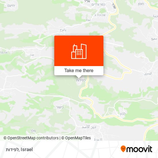 לפידות map