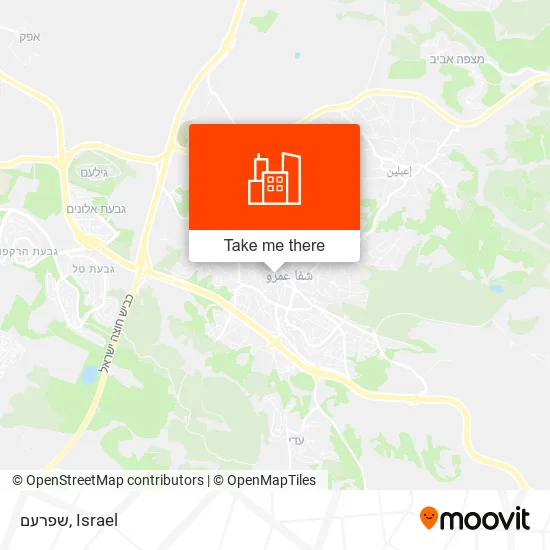 Карта שפרעם