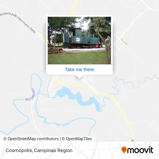 Cosmópolis map