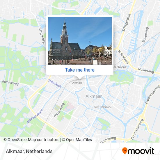 Alkmaar map