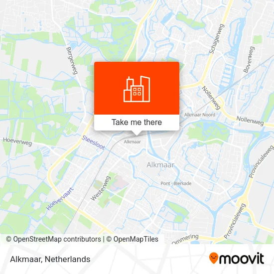 Alkmaar map