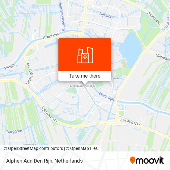 Alphen Aan Den Rijn map