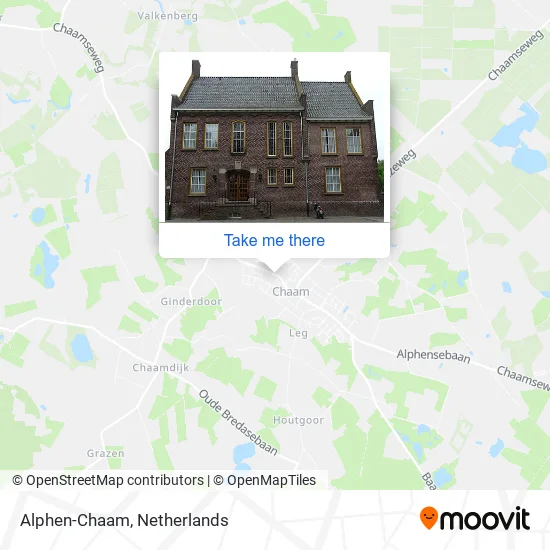 Alphen-Chaam map
