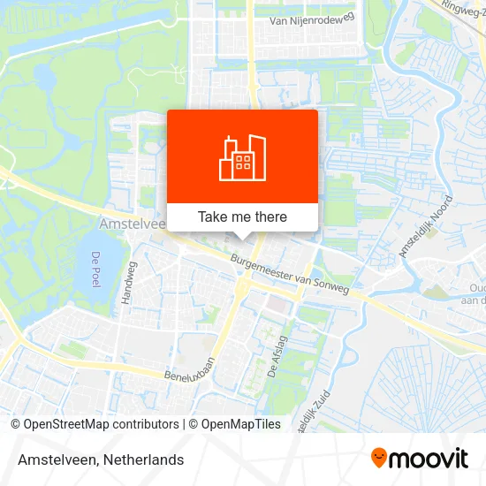 Amstelveen map