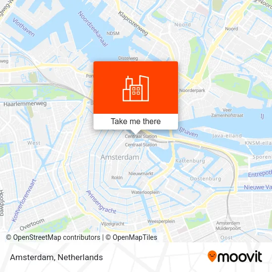 Amsterdam map