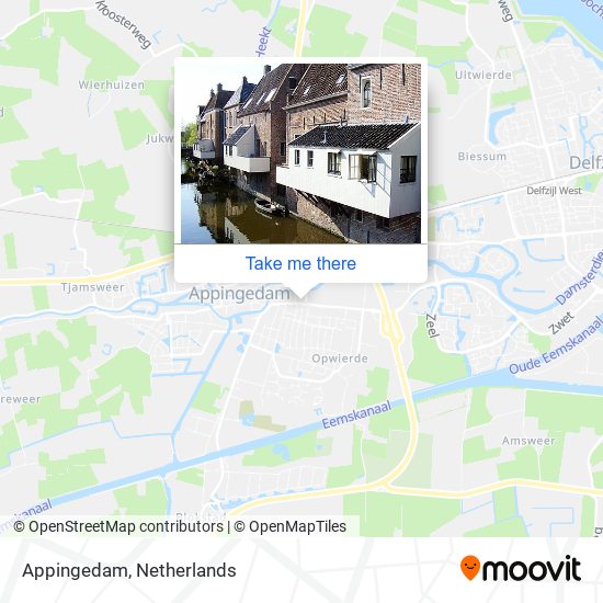 Appingedam map