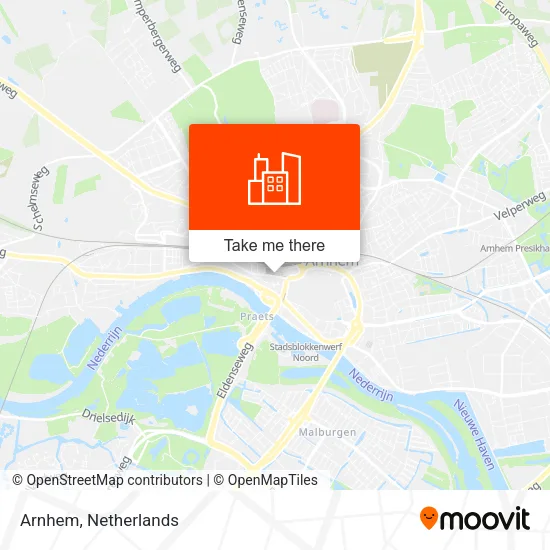Arnhem map