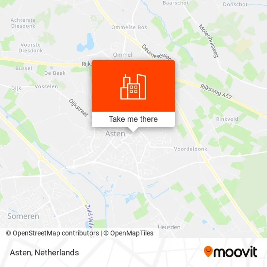 Asten map
