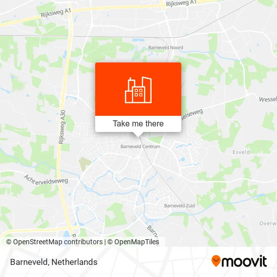 Barneveld map