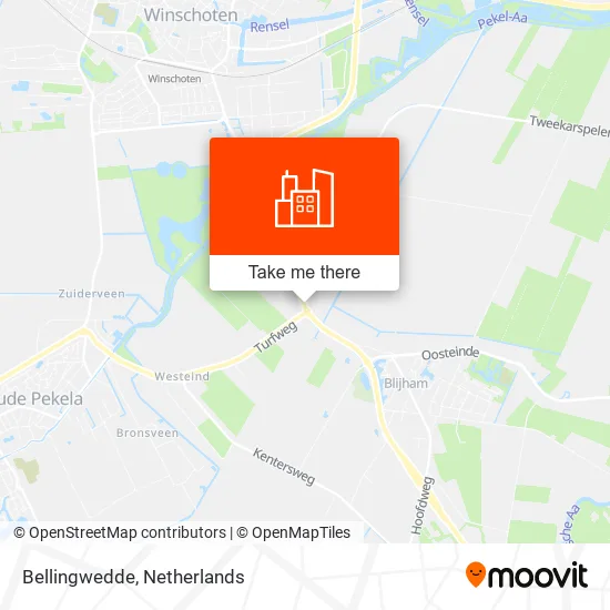 Bellingwedde map