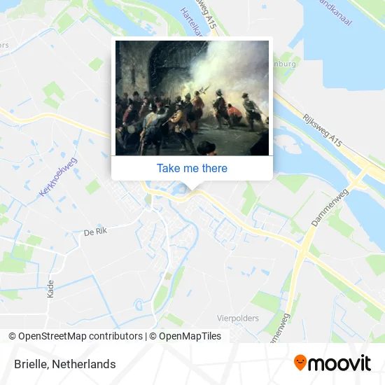 Brielle map