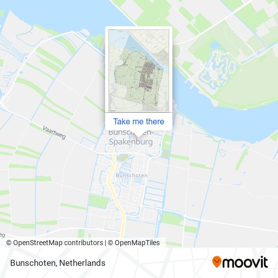 Bunschoten map