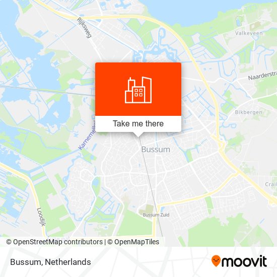 Bussum map