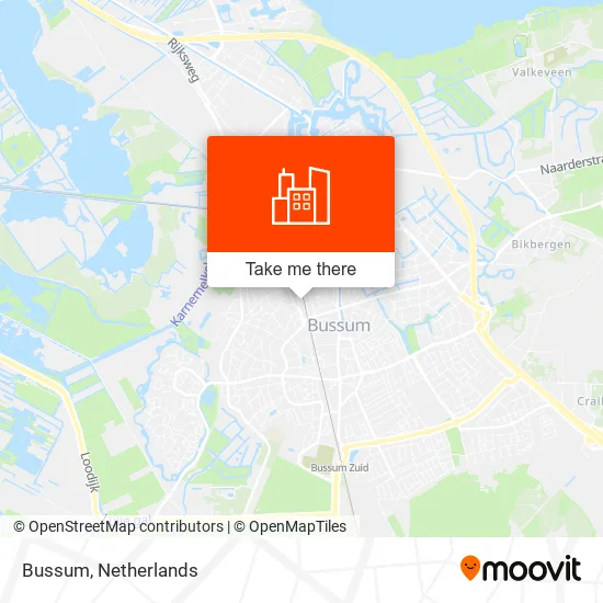Bussum map