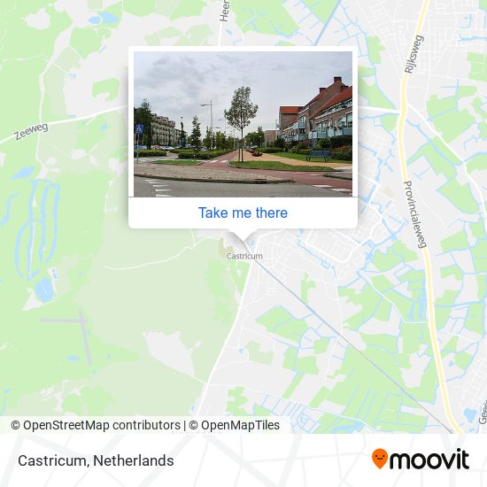 Castricum map