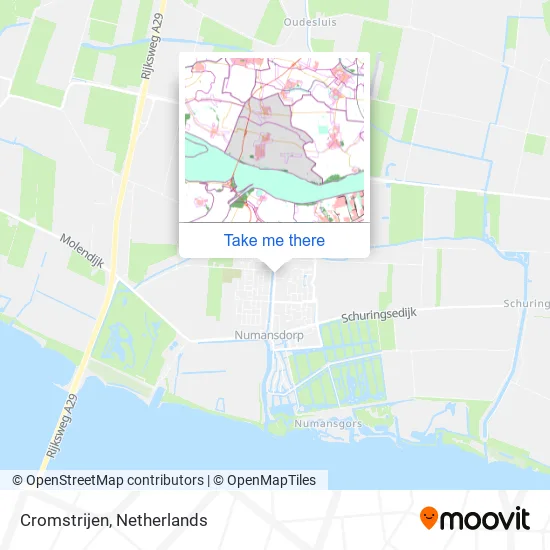 Cromstrijen map