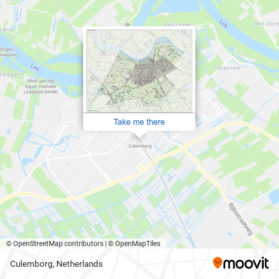 Culemborg map