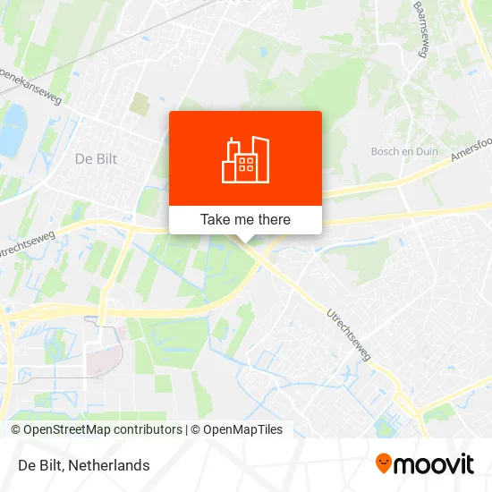De Bilt map
