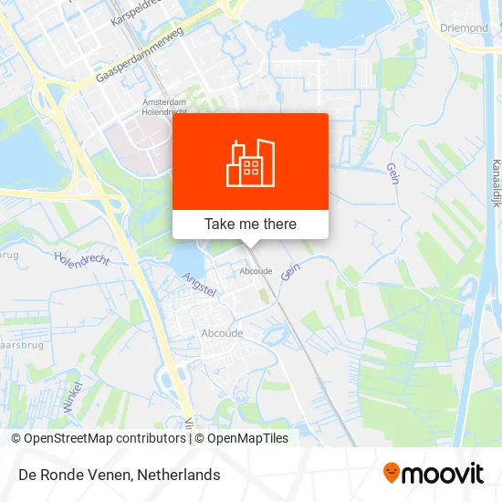 De Ronde Venen map