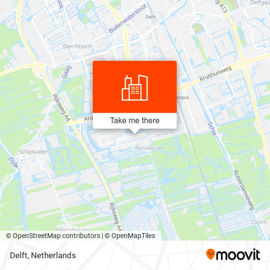 Delft map