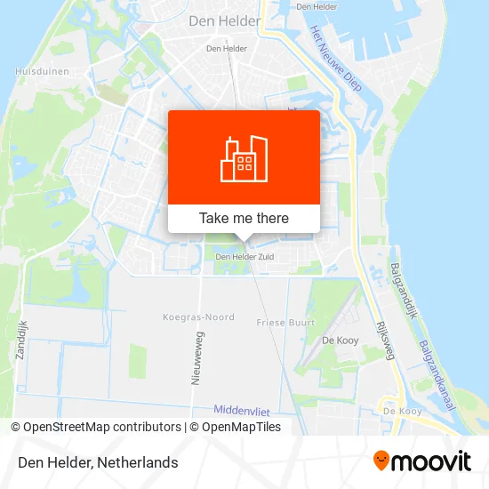 Den Helder map