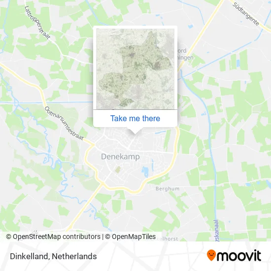 Dinkelland map