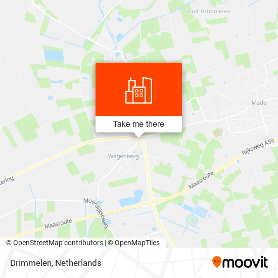 Drimmelen map
