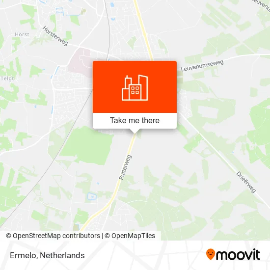 Ermelo map