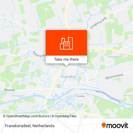 Franekeradeel map