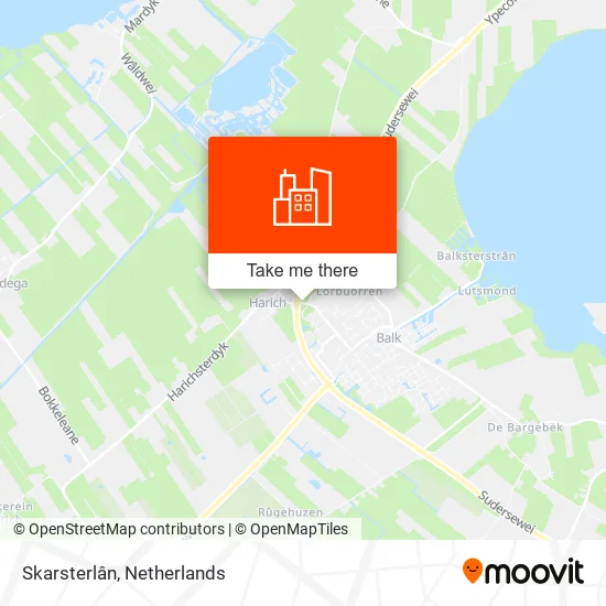 Skarsterlân map