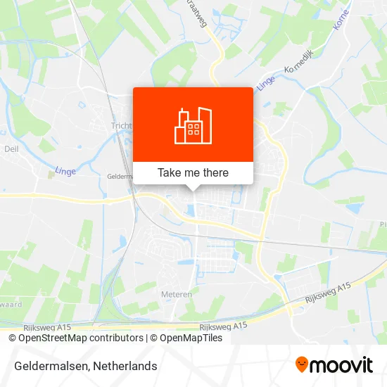 Geldermalsen map